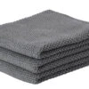 Zone Denmark Vaatdoekjes 27 X 27 Cm Katoen Grijs 3 Stuks