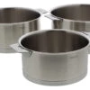 Cristel Strate Removable Set Kookpannen Rvs 3-delig