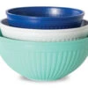 Nordic Ware Prep & Serve Mengkommenset Kunststof Blauw 3-delig