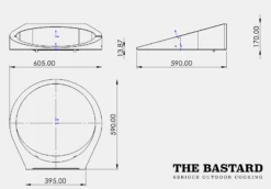 The Bastard Pizza-rotisserie Voor Large -Woonkeuken Winkel afmetingen rotisserie