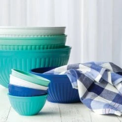 Nordic Ware Prep & Serve Mengkommenset Kunststof Blauw 3-delig -Woonkeuken Winkel bowls group 780x780 03 1