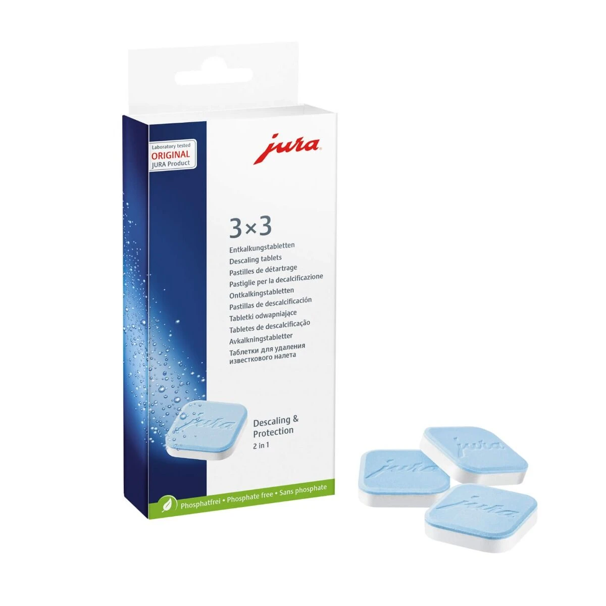 JURA Ontkalkingstabletten 3 X 3 Stuks 1 JURA Ontkalkingstabletten 3 X 3 Stuks