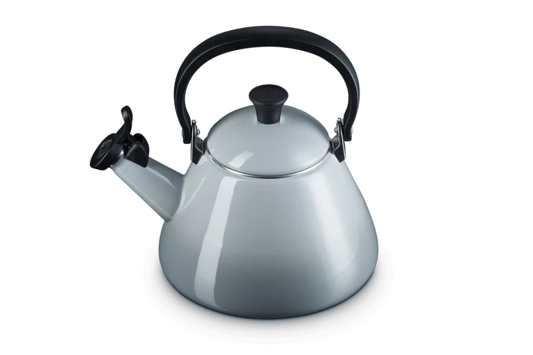 Le Creuset Kone Fluitketel 1,6 Liter Staal Mist Grey 2 Le Creuset Kone Fluitketel 1,6 Liter Staal Mist Grey - Afbeelding 2