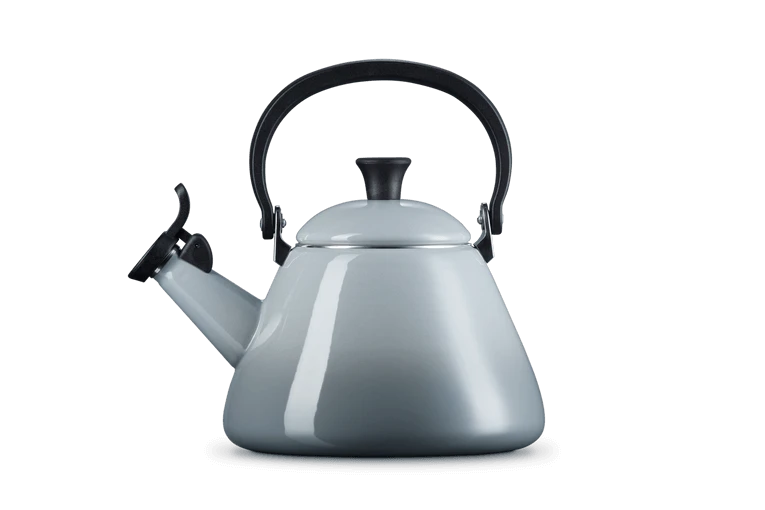 Le Creuset Kone Fluitketel 1,6 Liter Staal Mist Grey 3 Le Creuset Kone Fluitketel 1,6 Liter Staal Mist Grey - Afbeelding 3