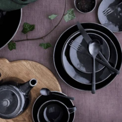 Broste Copenhagen Nordic Coal Serviesset 16-delig -Woonkeuken Winkel nordic coal 4