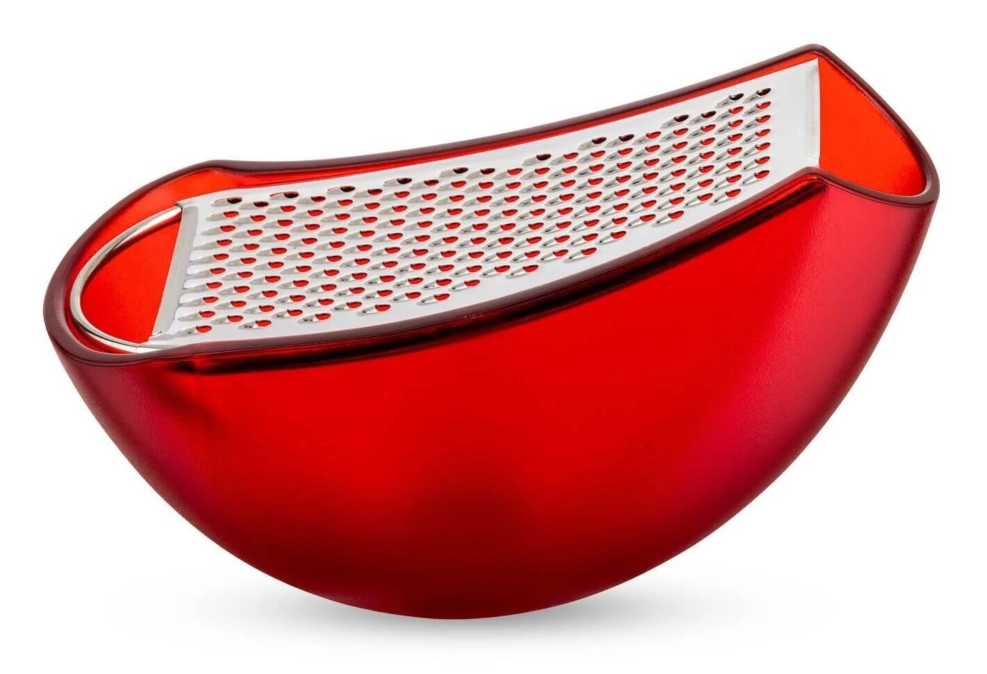 Alessi Parmenide Rasp Kunststof Rvs Rood 1 Alessi Parmenide Rasp Kunststof Rvs Rood