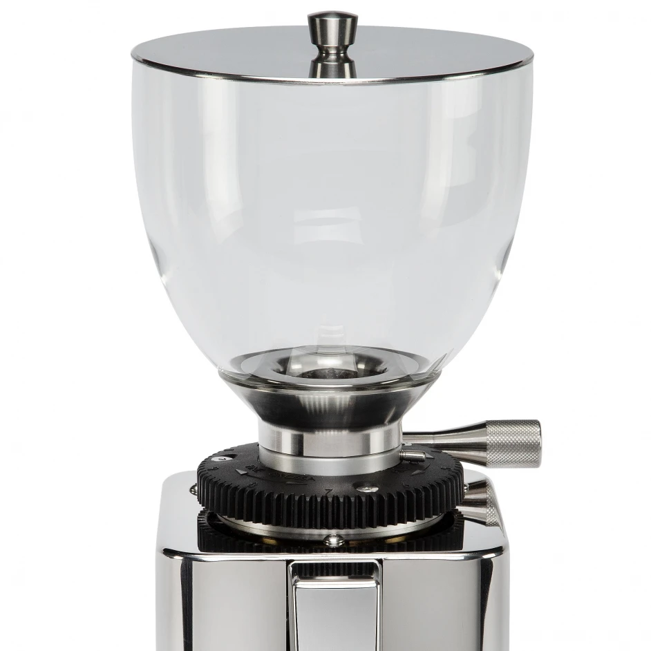 ECM Glazen Bonenreservoir Met Rvs Deksel Voor S64 Bonenmolen 2 ECM Glazen Bonenreservoir Met Rvs Deksel Voor S64 Bonenmolen - Afbeelding 2