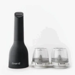Finamill All-In-One Kruidenmolen Inclusief 2 Pro Plus Pods Midnight Black