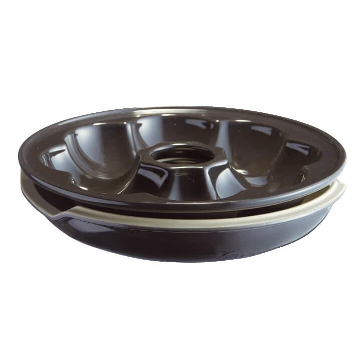 Emile Henry Broodbakvorm Kroonvormig ø 30,5 Cm Aardewerk Zwart 5 Emile Henry Broodbakvorm Kroonvormig ø 30,5 Cm Aardewerk Zwart - Afbeelding 5