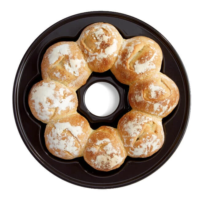 Emile Henry Broodbakvorm Kroonvormig ø 30,5 Cm Aardewerk Zwart 1 Emile Henry Broodbakvorm Kroonvormig ø 30,5 Cm Aardewerk Zwart