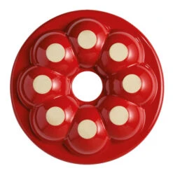 Emile Henry Broodbakvorm Kroonvormig ø 30,5 Cm Aardewerk Rood -Woonkeuken Winkel schermopname 233