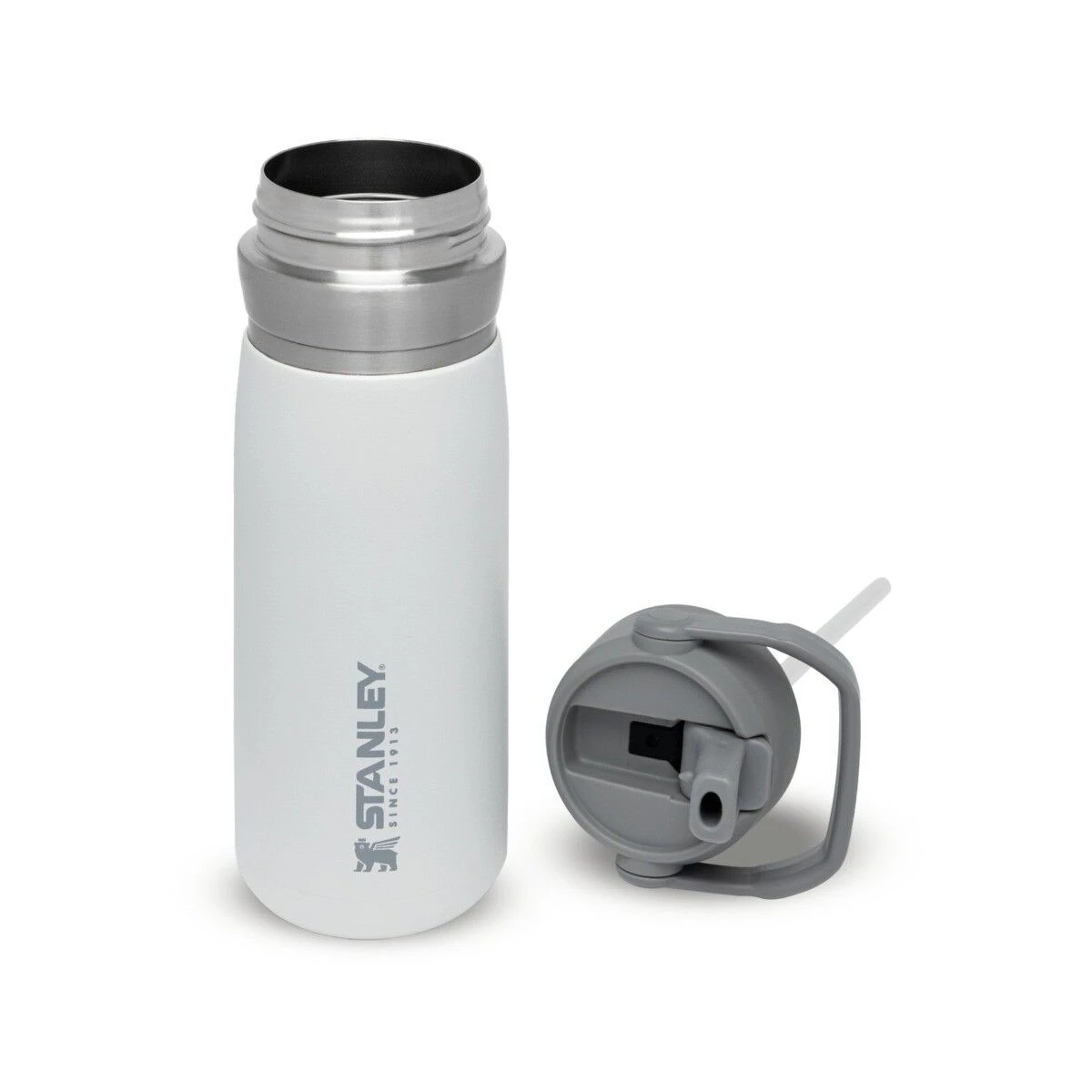 Stanley The IceFlow Flip Straw Water Bottle 650 Ml Polar 3 Stanley The IceFlow Flip Straw Water Bottle 650 Ml Polar - Afbeelding 3