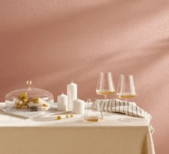 Nude Stem Zero Volcano Witte Wijnglas 700 Ml Kristalglas -Woonkeuken Winkel volcano wit 3